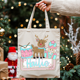 Personalized Christmas Name Plate DTF Print