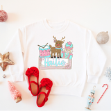 Personalized Christmas Name Plate DTF Print