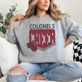 Colonels Glitter Cheer DTF Print