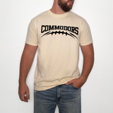 Commodors Football Arched DTF Print