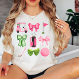 Coquette Golf Collage DTF Print