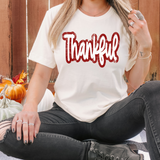 Crackle Thankful DTF Print
