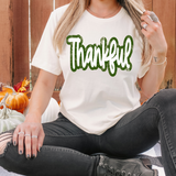 Crackle Thankful DTF Print