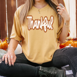 Crackle Thankful DTF Print