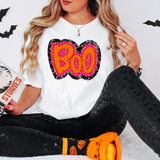 Dalmation Dot BOO DTF Print