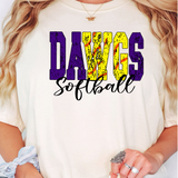 Dawgs Sport Grunge DTF Print
