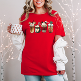 Disney inspired Christmas Coffee DTF Print