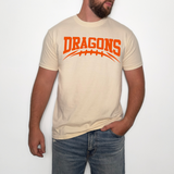 Dragons Football Arched DTF Print