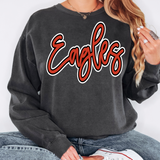 Eagles Outline DTF Print
