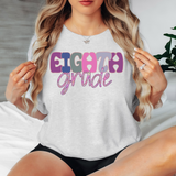 Floral Solid Back To School DTF Print