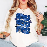 Braves Electric Repeat DTF Print