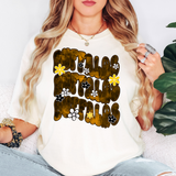 Buffalos Electric Repeat DTF Print