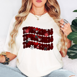 Thunderbirds Electric Repeat DTF Print