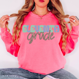 Muted Color Back To School DTF Print