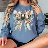 Fall Layered Bow DTF Print