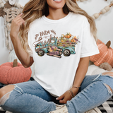 Farm Fresh Fall Truck DTF Print