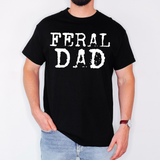 Feral Dad Mystery DTF Print