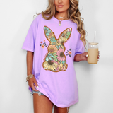 Floral Boho Bunny DTF Print