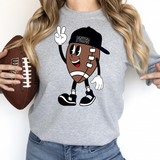 Foxes Football Guy DTF Print