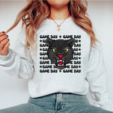 Game Day Panthers DTF Print