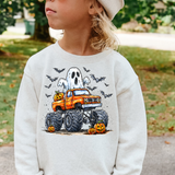 Ghost And Monster Truck DTF Print