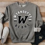 Wyandotte Bears Circle Team DTF Print