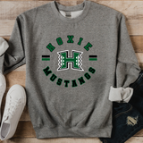 Hoxie Mustangs Circle Team DTF Print
