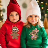 Gingerbread Boy and Girl  DTF Print