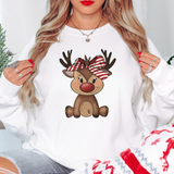 Reindeer Girl DTF Print