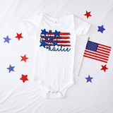 Patriotic Family Flag DTF Print