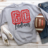 Go Indians Leopard DTF Print