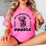 Life Is Golden Retro DTF Print