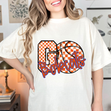 Bobcats Go Basketball Checker DTF Print