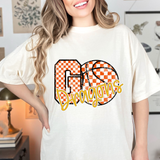 Dragons Go Basketball Checker DTF Print