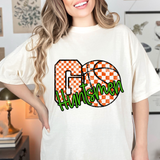 Huntsmen Go Basketball Checker DTF Print