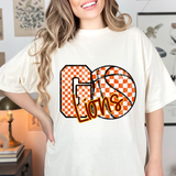 Lions Go Basketball Checker DTF Print