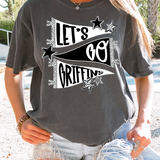 Griffins Lets Go Star Banner Trio DTF Print