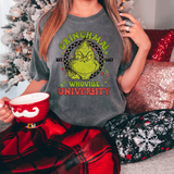 Grinchmas University DTF Print