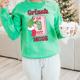 Grinch Mode DTF Print