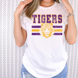 Grunge Tigers DTF Print