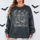 Horror Halloween Sketch DTF Print