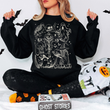 Horror Halloween Sketch DTF Print