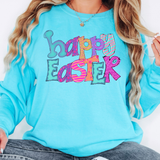 Happy Easter Doodle DTF Print