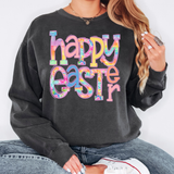 Happy Easter Word Art DTF Print