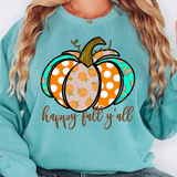 Happy Fall Yall DTF Print