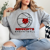 Bearcats Basketball Silhouette DTF Print