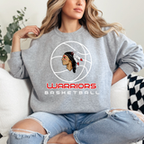 Warriors Basketball Silhouette DTF Print
