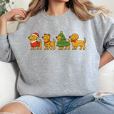 Christmas Golden Retrievers DTF Print