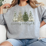Merry Bright Trees DTF Print