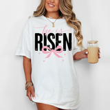 He Is Risen Coquette Bow DTF Print
